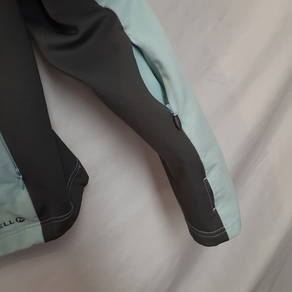 Merrell Aeroblock Active/Running Jacket Mint Past… - image 8